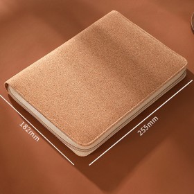 Cork Texture Multi-functional Zipper Organizer