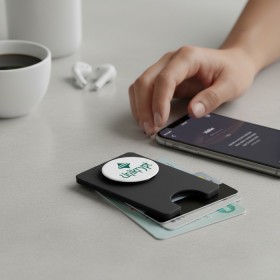 Adjustable Base Phone Card Holder
