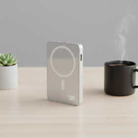 智能磁吸無線充電寶