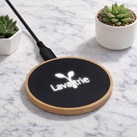 楓木LOGO無線充電器
