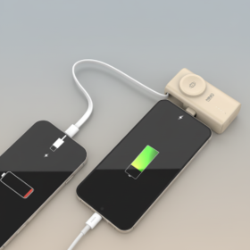 便攜型快充行動電源