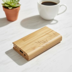 Bamboo Portable Power Bank