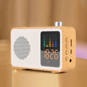 復古木紋藍牙音樂盒