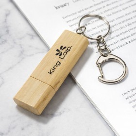 Eco-Friendly Bamboo 64GB USB Drive