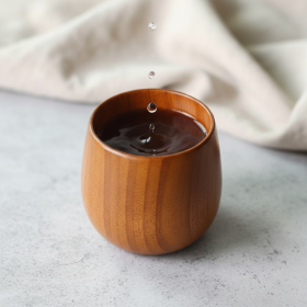 Eco-Friendly Japanese Bamboo Sake Cup