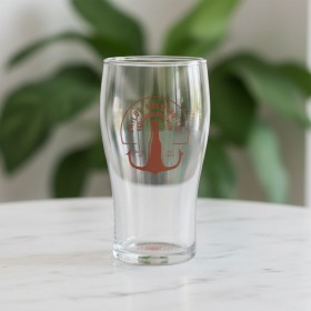 Color-Bottom Beer Mug - 16 oz