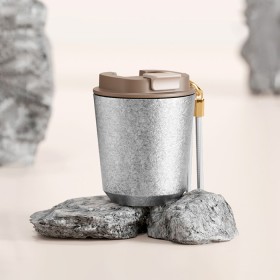 便攜式純鈦咖啡杯