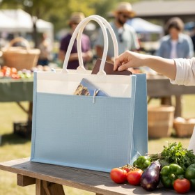 Eco-Friendly Burlap Tote Bag