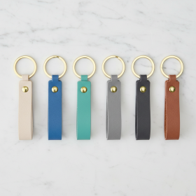 Colorful PU Keychain