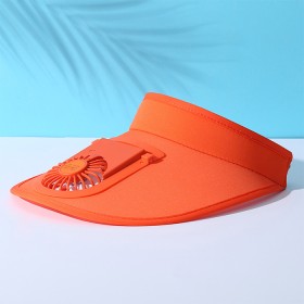 Fan-Equipped Sunshade Hat