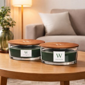 Wooden Core Aromatic Candle - 16 oz