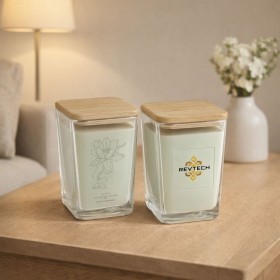 Serene Double-Wick Scented Candle