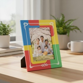 Colorful Rounded Photo Frame - 6