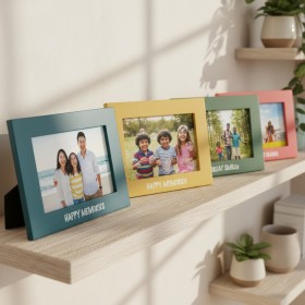 Colorful Wooden Photo Frame
