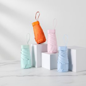 Compact UV-Protection Travel Umbrella