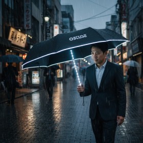 智能LED雨傘