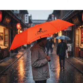 自動便攜雨傘 - 42英寸弧形