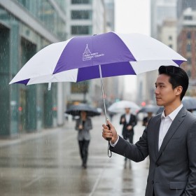 Automatic Open-Close Business Umbrella - 44 inches