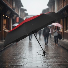 Dual-Color Automatic Mini Umbrella