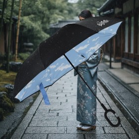 時尚翻轉傘 - 圓弧設計