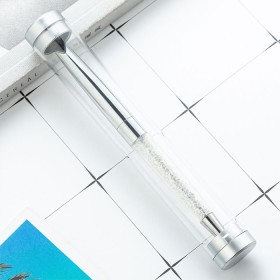 透明圓形文具收納盒
