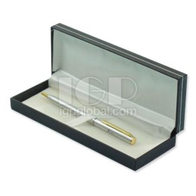 高端PU翻蓋式文具盒