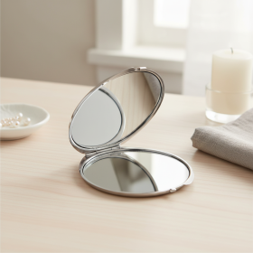 Double-Sided Beauty Mirror
