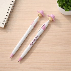 牛仔女孩造型文具筆