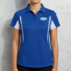 Elegant Color Block Women's Polo Shirt