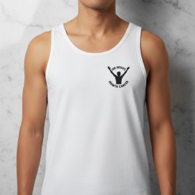 Fresh Sleeveless T-Shirt - Men's - White