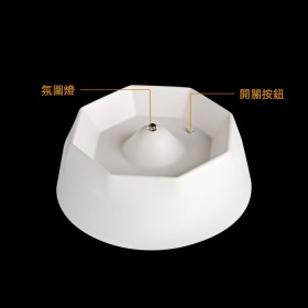 七彩光影音樂沙漏