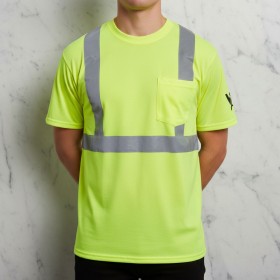 High Visibility Reflective Work T-Shirt