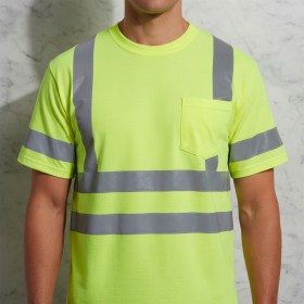 High Visibility Reflective Pocket T-Shirt