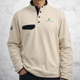 Eco-Friendly Zip-Up Top - Men's