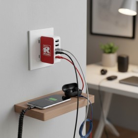 Four-Port Portable Wall Charger