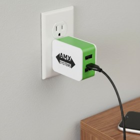 Dual-Port Foldable USB Charger