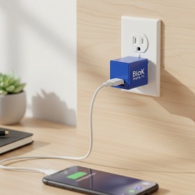 方形USB快速充電器