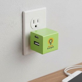 方形USB快速充電器