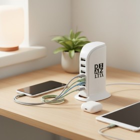 Multi-Function USB Charging Tree