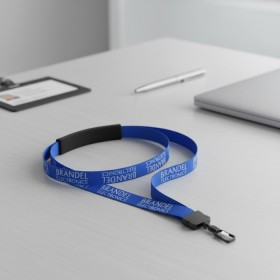 Dual-color Nylon Lanyard