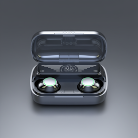 Bluetooth Headphones with Portable Charging Case