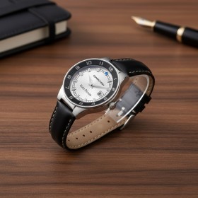 Ostrava Leather Watch