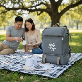 Double Outdoor Coffee Picnic Backpack