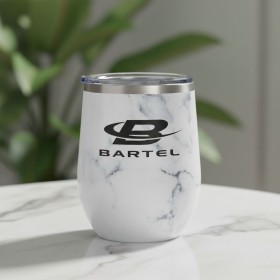 奢華大理石漩渦保溫杯