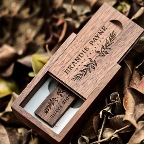 Creative Wooden Box USB Drive