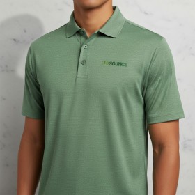 Men's Active Casual Polo Shirt - Embroidered Version