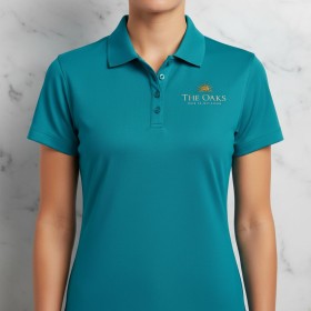 High-Performance Women's Stretch Polo Shirt
