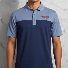 Color Block Refreshing Polo Shirt