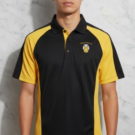 Men's Premium Anti-Tear Color Block Polo Shirt