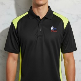 抗勾絲撞色舒適Polo衫